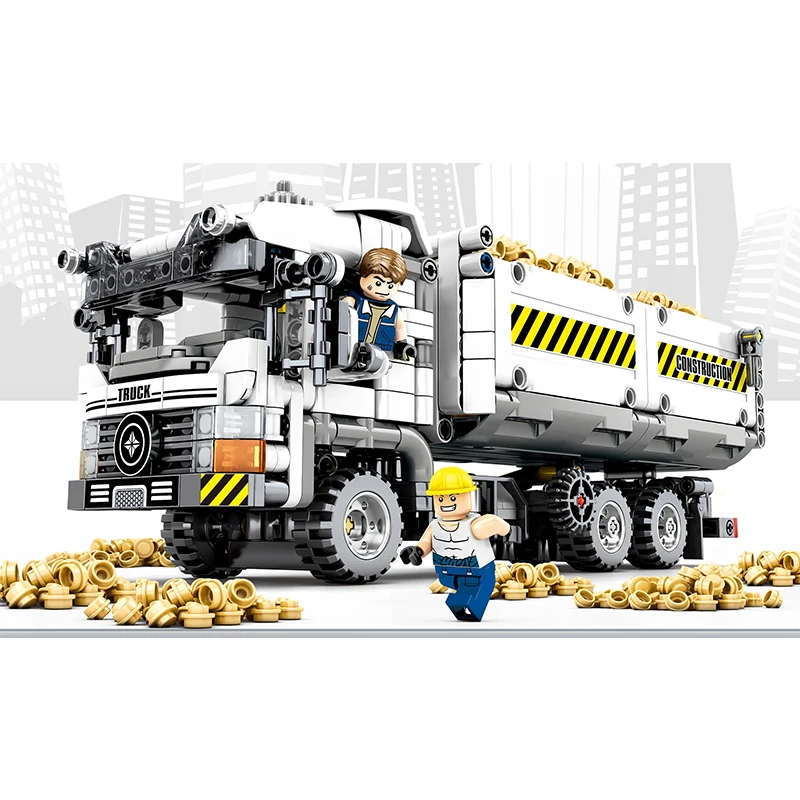 

Technic Truck Model 799pcs Legoing Technik Figures Building Blocks Bricks Diy Toys Compatible with Lepining Toy Gift for Kids