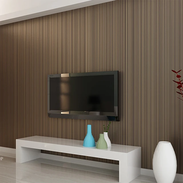 Luxury Modern Textured Of Wall Paper Touch Feeling Striped Non Luxury Modern Textured Of Wall Paper Touch Feeling Striped Non Woven Wallpaper For Bedroom Living Room Papers Home Decor