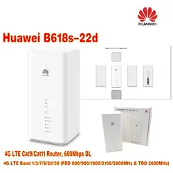 Huawei b618 LTE cat11 Беспроводной шлюз + 4 г LTE MIMO 49dbi TS9 Разъем