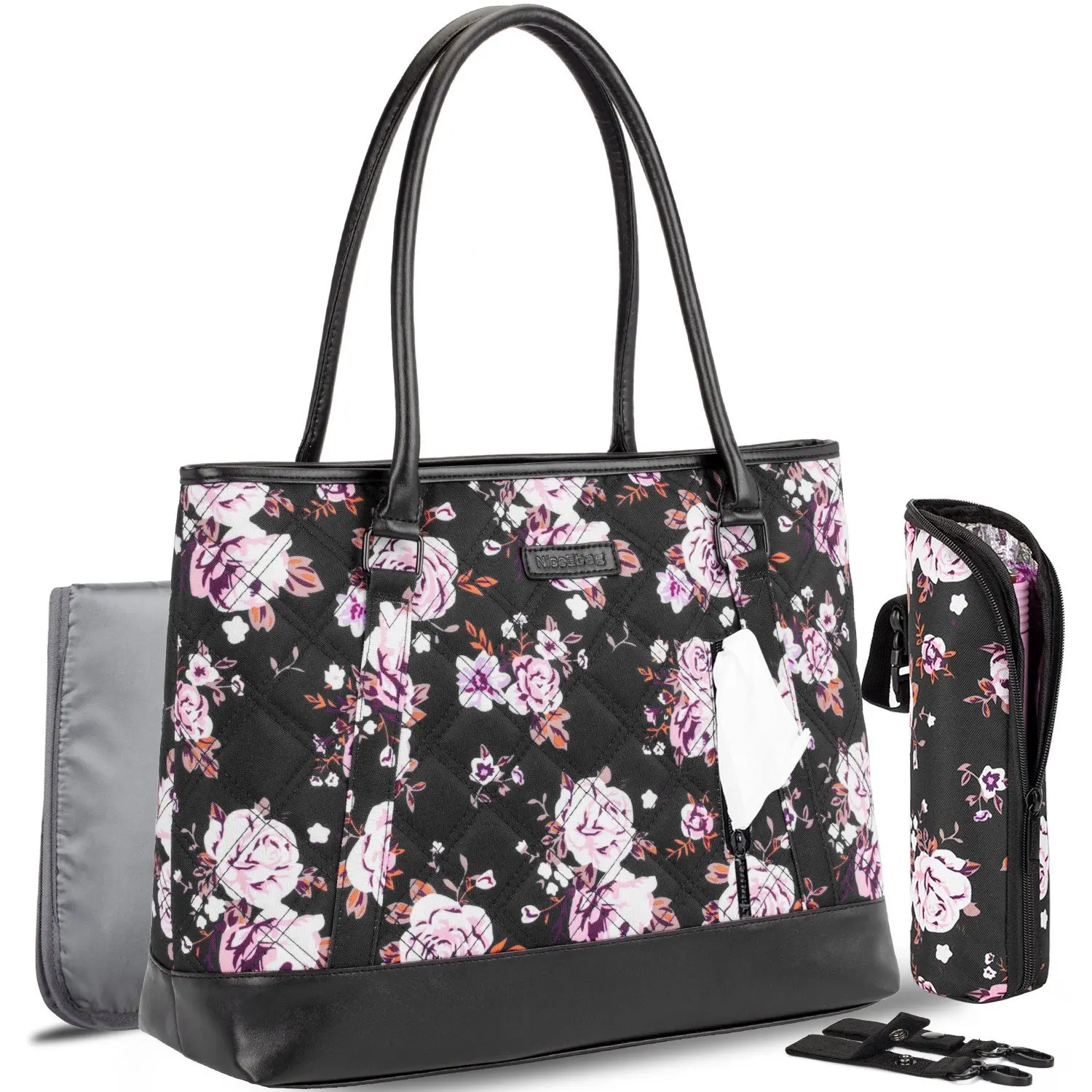  Multifunctional Mummy Maternity diaper bag backpack Nappy Handbags Large Capacity Shoulder Baby Bag