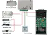 Teclado de código RFID IR para cámara, Cable de vídeo de 4 cables, sistema de intercomunicación de vídeo para puerta, teléfono, timbre, 1 Uds. ► Foto 3/6