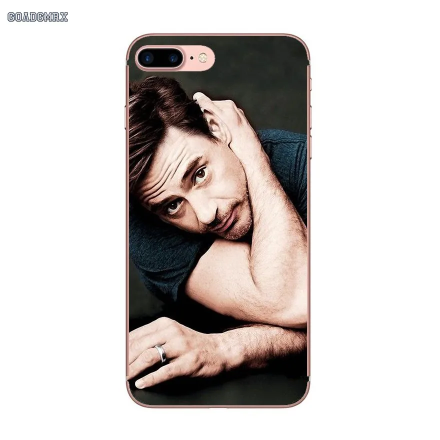 Железный человек Робер Дауни Jr для Samsung Galaxy J3 J5 J7 A3 A5 A7 2015 2016 2017 Note 3 4 5 8 мягкие