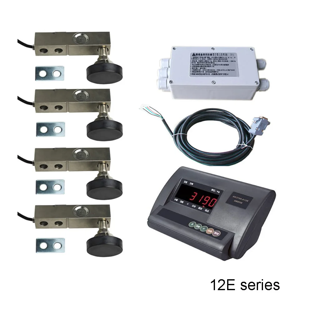 Весовая шкала с 12E индикатор и распределительная коробка серии 0,5 T 1T 2T 3t 5T