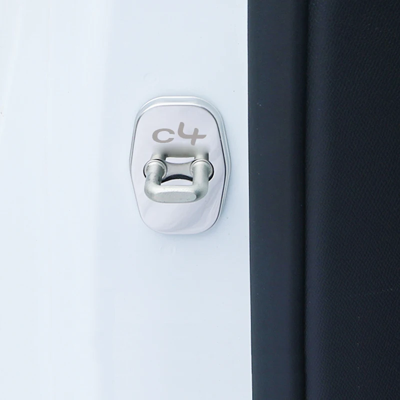 

Door Lock Decoration Rust Protection Stainless Steel Plastic Cover Case for Citroen C3 C3-XR C4 C5 Accessories