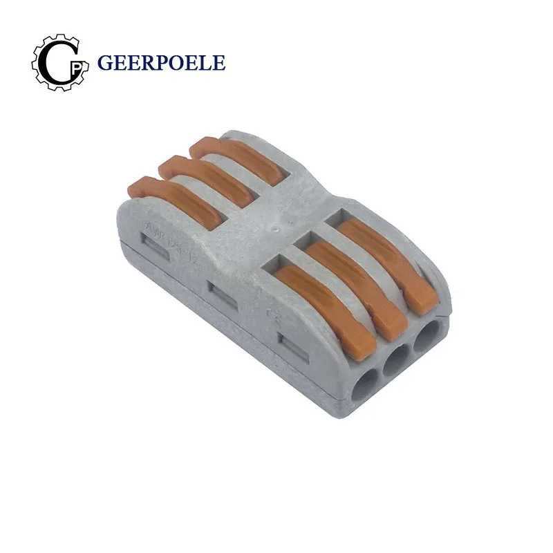 

1 pcs SPL-3 6 Pin 250V 32A Connectors Hard Wire Quick Wiring Plug Electric Compact Block Terminal Connector For Cable