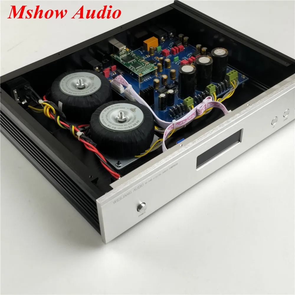 AK4497 цифровой аудио декодер ЦАП + Amanero USB поддерживает DSD обновления AK4495SEQ|Усилители