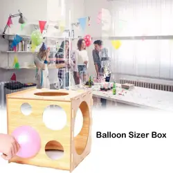 Многоразовые DIY 12 маленький воздушный шар измерительный инструмент коробка день рождения Свадебная вечеринка украшения новые поступления