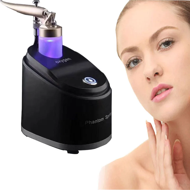 

Portable Oxygen Sprayer Water Injection Inject Hydrate Moisturizing Skin Rejuvenation Oxygen Infusion SPA Facial Care Massager