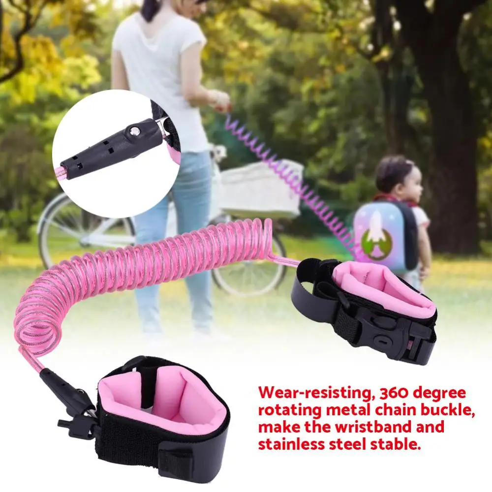 

2.5M Anti Lost Wrist Link Toddler Leash Safety Harness for Baby Strap Rope Outdoor Walking Hand Belt Band Anti-lost Wristband