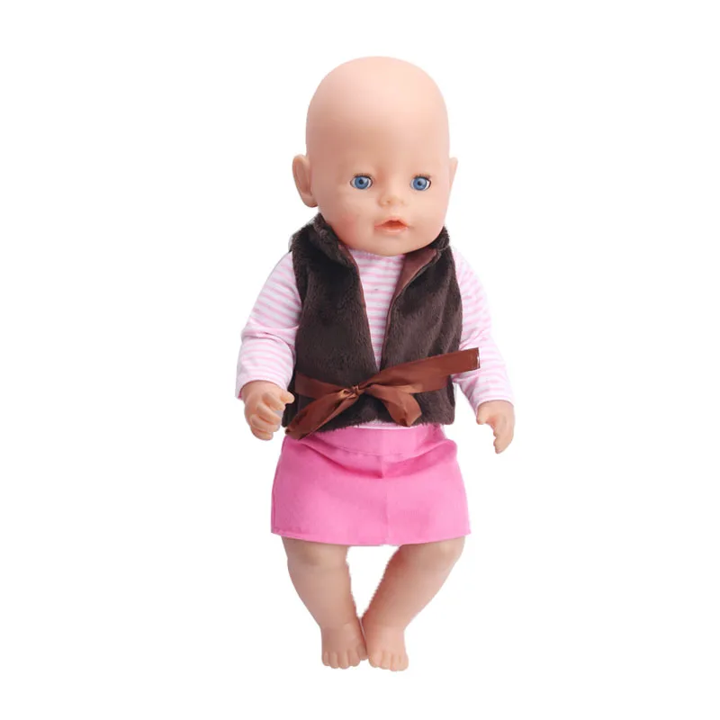 43CM Zapf Baby Born Doll Clothes All kinds of style clothes children Christmas gift free shipping