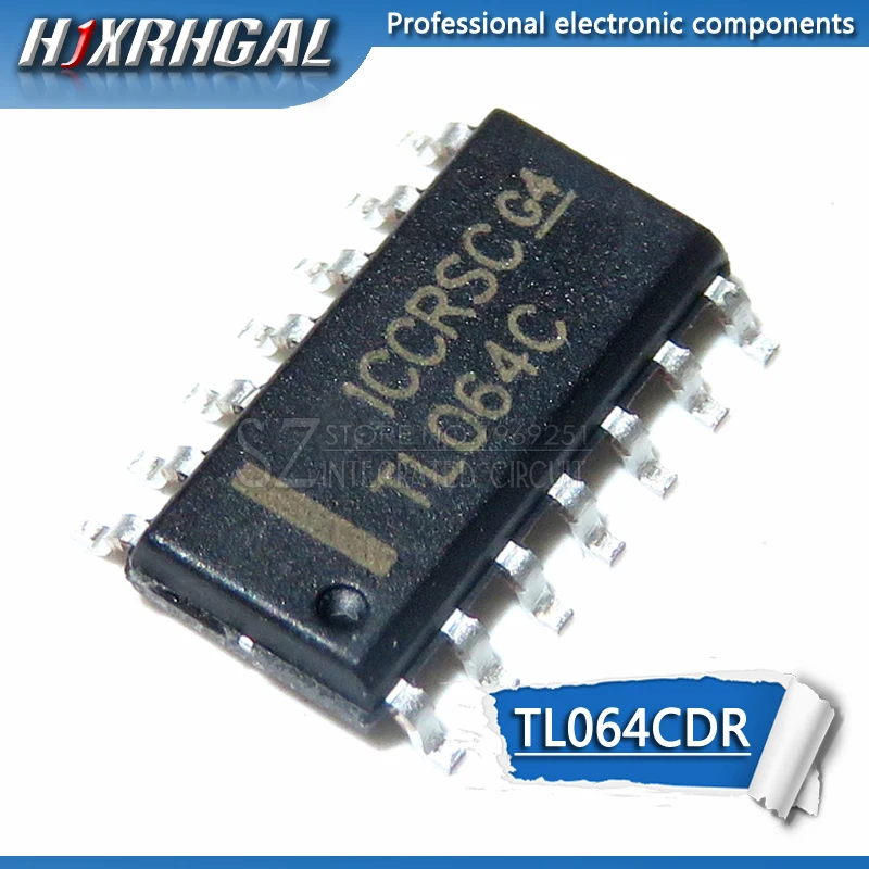 10 шт. TL064CDR SOP14 TL064C TL064 операционный усилитель звука Quad с низким уровнем Шум JFET-Вход