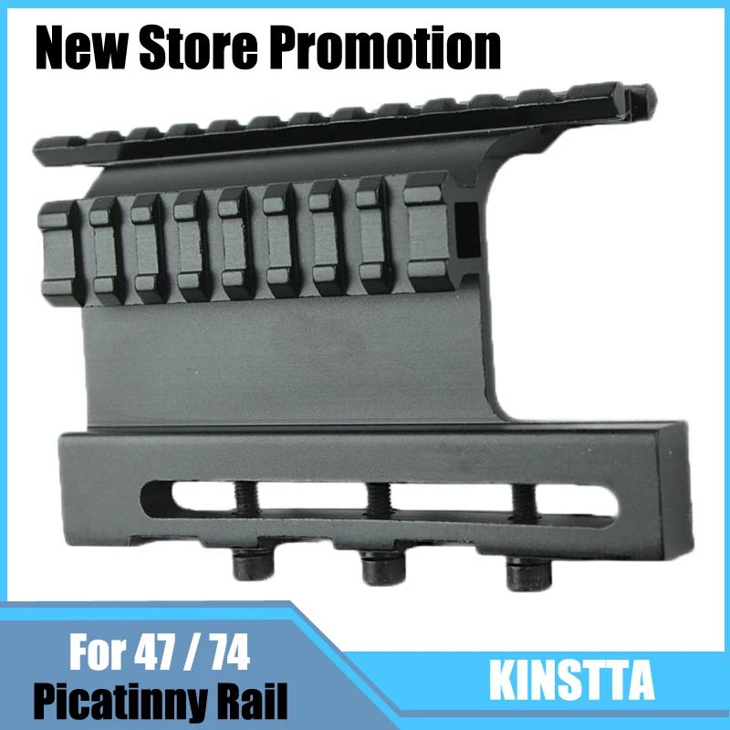KINSTTA التكتيكية AK 47/74 Picatinny ويفر القضبان AK سلسلة QD مزدوجة الجانب نطاق جبل سريعة الإصدار الادسنس اكسسوارات