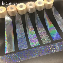 7 рулонов/набор, пленка для ногтей, наклейки 4*20 см, снежинка, звезда, дизайн ногтей для голографического лака, украшения для ногтей, сделай сам, оригинальные наклейки