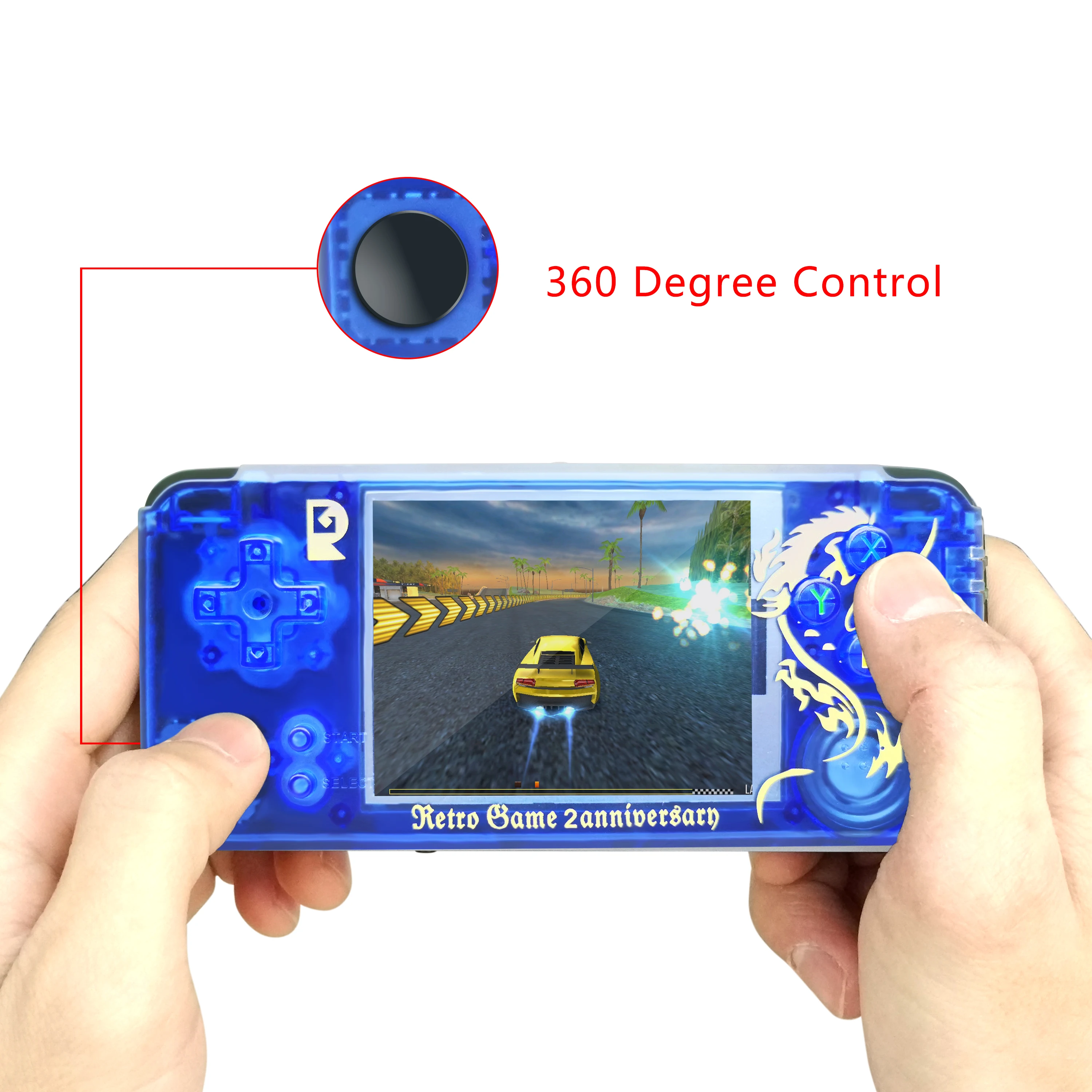 Najtaniej Rs 97 nowa edycja limitowana gra retro Plus rocznica gra wideo 3000 gry Omron 32G TF rs97 prezent rodzinny konsola retro ps1 IPS