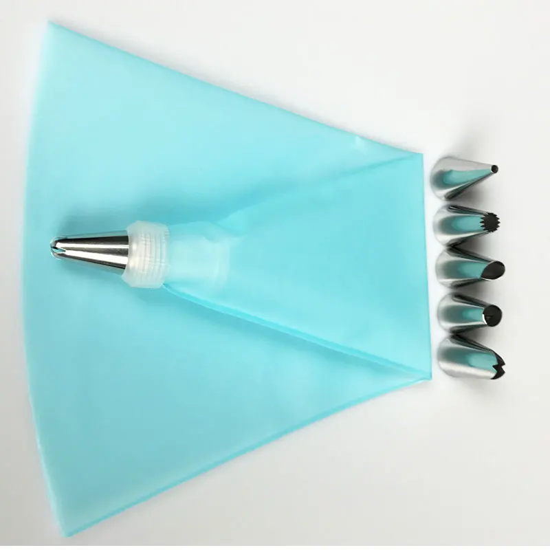 Z3--Hot-Silicone-Icing-Piping-Cream-Pastry-Bag-+-6-X-Stainless-Steel-Nozzle-Set-DIY-Cake-Decorating-Tips-Cupcake-Fondant-Sugarcraft-1