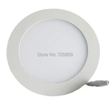 10 шт./партия, 15 Вт Светодиодный светильник, белый круглый потолочный светильник, Чистый/теплый белый