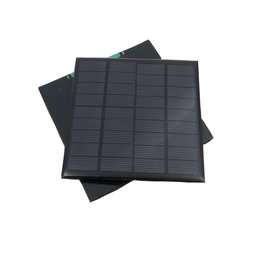 9 в 222ма 2 Вт 2 Вт солнечная панель Стандартный эпоксидный поликристаллический кремний DIY батарея заряд энергии Модуль Мини Солнечная батарея игрушка