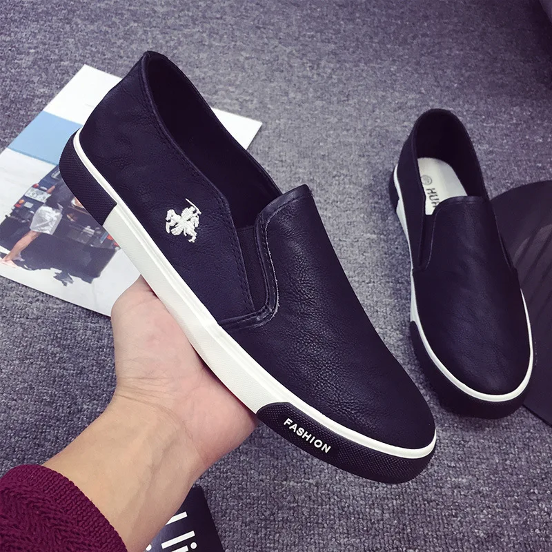 2018 Men's Leather Casual Shoes Man Business Loafers Fashion Flats Classics Retro Style Four Seasons Shoes Luxury Brand Design 2018 Men's Leather Casual Shoes Man Business Loafers Fashion Flats Classics Retro Style Four Seasons Shoes Luxury Brand Design