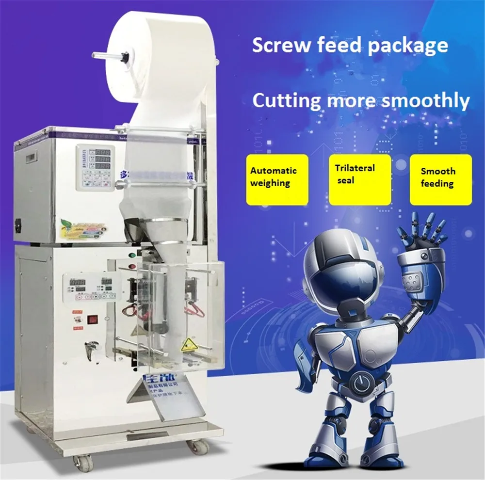 spiral packing machine 10
