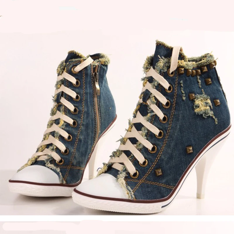 new denim canvas shoes