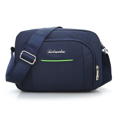 Черная деловая сумка-мессенджер, укороченная сумка унисекс через плечо, Большая вместительная сумка с клапаном на молнии, сумка для отдыха в консервативном стиле - Цвет: a3