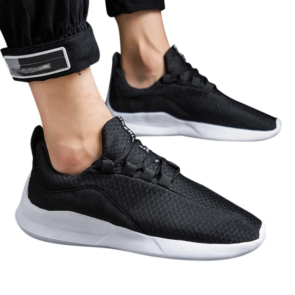 

SAGACE Ultra-Light Mesh Men Shoes Sneakers Sport Spring Autumn Casual Men Shoes Large Size Mens Breathable Driving Boat Shoes