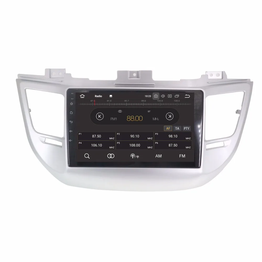 Cheap 4G+32G android 8.0 car dvd player head unti for Hyundai Tucson/IX35 2014 2015 2016 2017 2018 multimedia car radio gps navigation 1