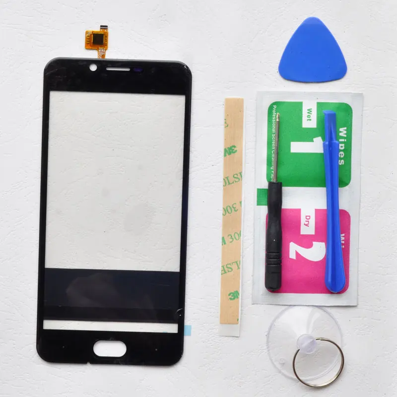 

BINYEAE 5.0''Touch Screen For DOOGEE Shoot 2 Digitizer Touch Panel Glass Lens Sensor Free Tools+Adhesive