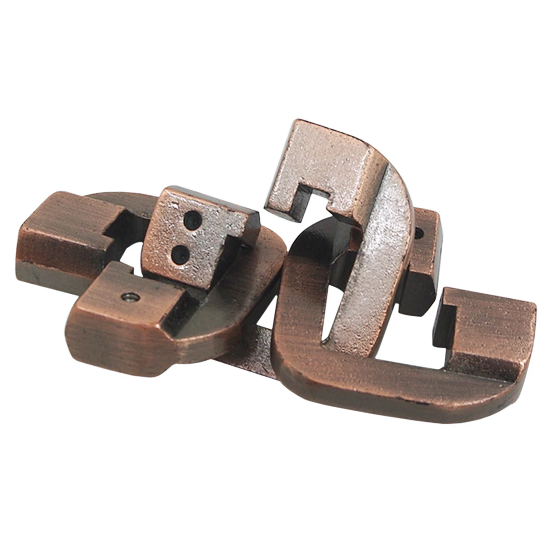 

Nostalgic Magic Intelligence Buckle Puzzle Unlocking Educational Toy for Children - Three Chain
