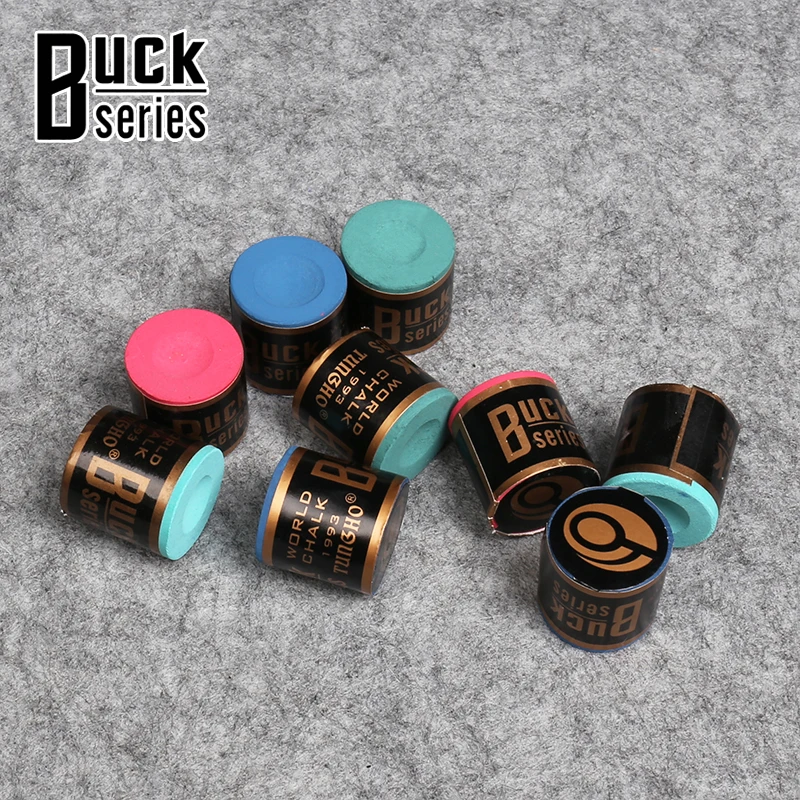 Новинка мелки серии Buck 2 шт. аксессуары для бильярда мел бассейна легкое