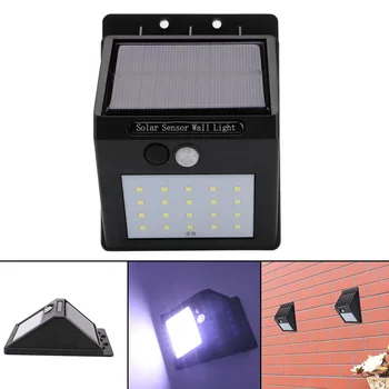 

Hot Rechargeable LED Solar light Bulb Outdoor Garden lamp Decoration PIR Motion Sensor Night Security Wall light Waterproof