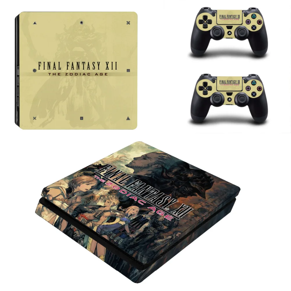 Тонкая наклейка для консоли PlayStation 4 и 2 контроллеров PS4|Наклейки| |