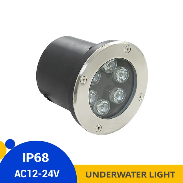 Soak Jeg spiser morgenmad Grønland 2pcs 3w 5w 6w Led Underwater Spot Light Ip68 12v 24v Stainless Steel  Underground Lights Swimming Pool Pond Rgb Led Buried Lamp - Underwater  Lights - AliExpress