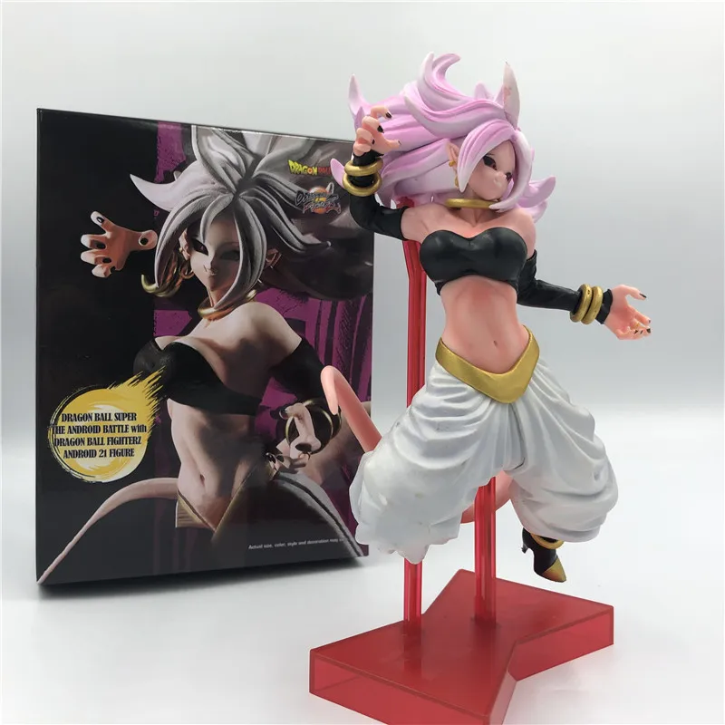 Dragon Ball Z Специальный Majin Buu Android 19 Android 21 девушка конечной формы Ver. Фигурка DBZ Goku Buu ПВХ Модель 22 см