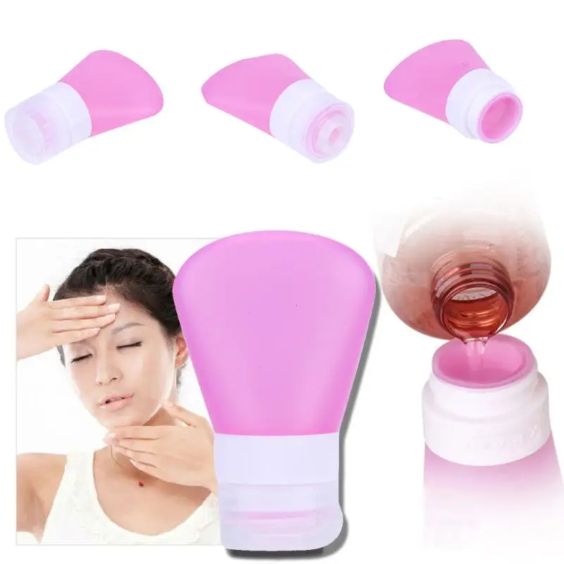 37ML/60ML/89ML Empty Emulsion Refillable Bottle Portable Travel Shower