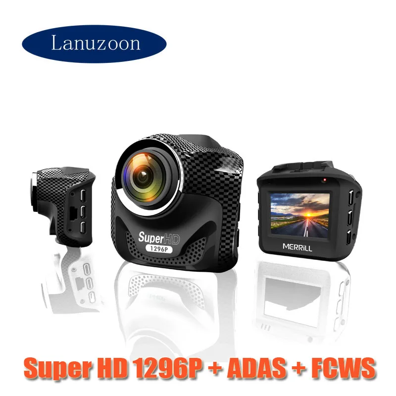 Автомобильный видеорегистратор Wi Fi в автомобиле видео камера Full HD 1296 P