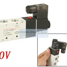 Высокого качества AC 220 V внутренний тип направляющей Соленоидный клапан 4V320-10 3/8 ''выход и вход
