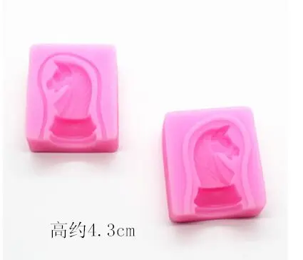 3D Chess chocolate mold clay bakery mold Fondant Cake Decorating mould