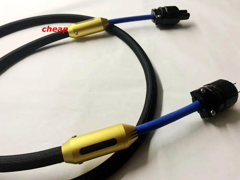 

Free shipping -- Siltech 25th G7 Ruby Hill II AC Power Cable cord US&EU Version