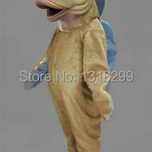 Талисман Синий Плавник Рыбы костюм талисмана необычные платья пользовательские фантазии косплей костюм тема mascotte карнавальный костюм