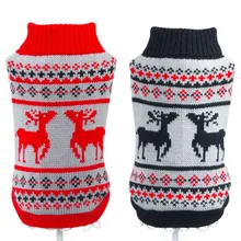 Vêtements imprimés pour chiens, pull doux pour animaux domestiques, Costume de noël, pour petits et moyens chiens, pour Chihuahua, vêtements sweat à capuche chiot 12y48S2