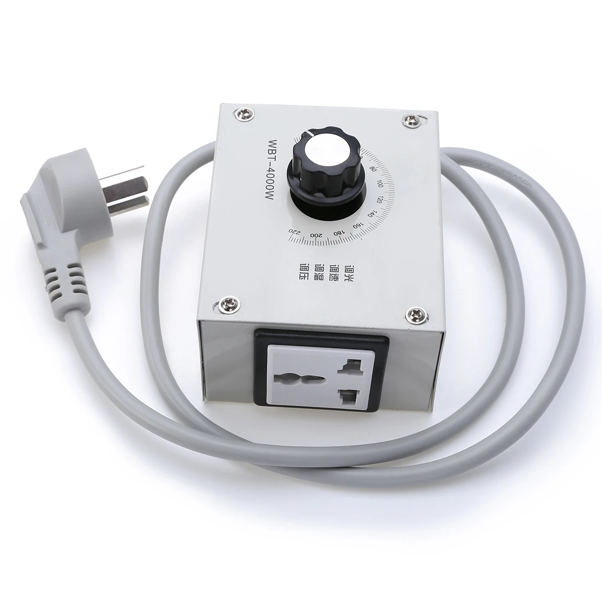 

4000W AC 220V Motor Speed Controller 107x56x84mm Variable Voltage Controller Control Switch For Fan Speed Motor Dimmer