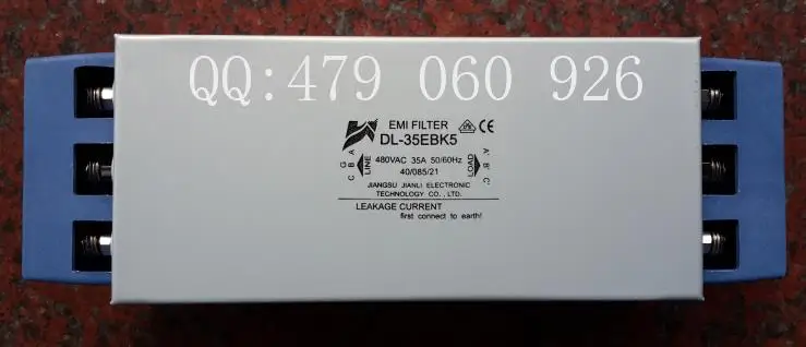 

[ZOB] Jianli EMI inverter input power filter switch DL-35EBK5