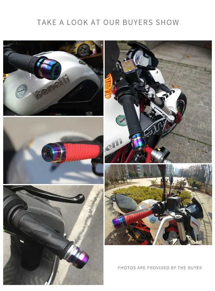 SPIRIT BEAST руль мотоцикла концы крышки рукоятка конец весов универсальная ручка вилка велосипеда стальной мотор Баланс Блок ATV