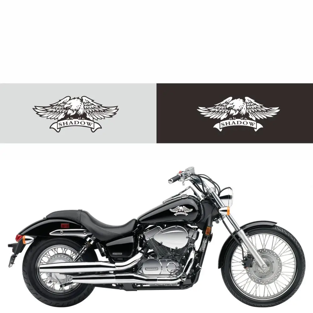 

Custom Eagle Logo Stickers Fuel Tank Decals Vinyl Sticker For Honda Shadow NV400 VLX600 VT600 VT750 VT1100