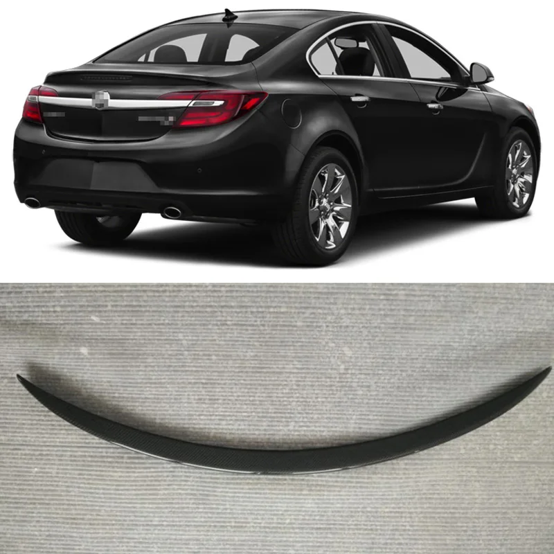 

Sports Grade Cabon Fiber Rear Trunk Spoiler Boot Lip Wing For Buick Regal GS 2009-2016