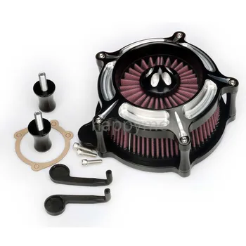 

Motorcycle accessories For Harley Dyna Turbine Air Intake Filter softail touring Road King Glide 1993-2015