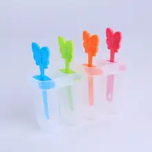 DoreenBeads 1 комплект пищевой ПП поддон для льда Popsicle форма для замораживания кролик Бабочка узор Летняя Вечеринка Кухня DIY поставка