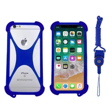 Universele Case Voor Doogee Homtom Zoji Z8 Z9 Z33 Smartphone Siliconen Case Bumper Rubber Cover Voor Doogee Kissme DG580 Telefoon case(China)