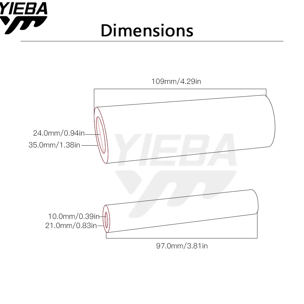 22 мм Handbar мотоцикл Ручка Бар Пены Губка Ручка для YAMAHA YZ80/85 YZ125/250 YZ250F HONDA CR80R/85R CRF125F 150R